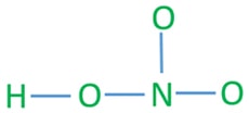 sketch of HNO3